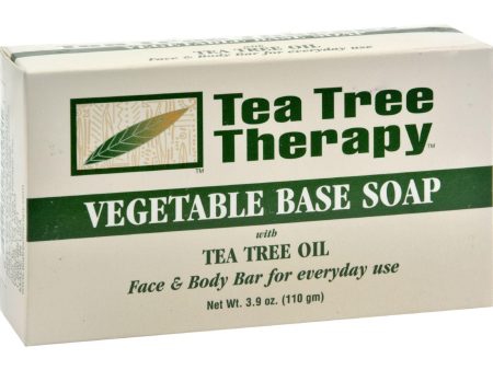 Tea Tree Therapy Vegetable Base Soap With Tea Tree Oil - 3.9 Oz Discount