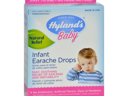 Hyland s Baby Infant Earache Drops - 0.33 Fl Oz For Discount