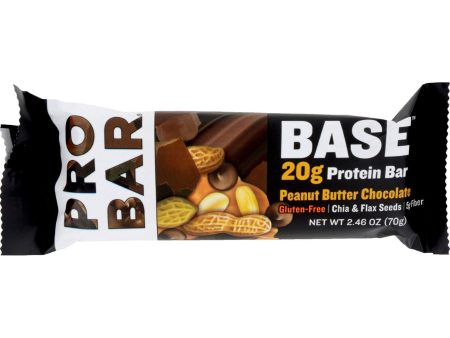 Probar Peanut Butter Chocolate Core Bar - Case Of 12 - 2.46 Oz For Discount