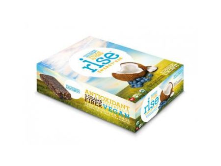 Rise Bar Energy Bar - Organic Blueberry Coconut - Case Of 12 - 1.6 Oz Fashion