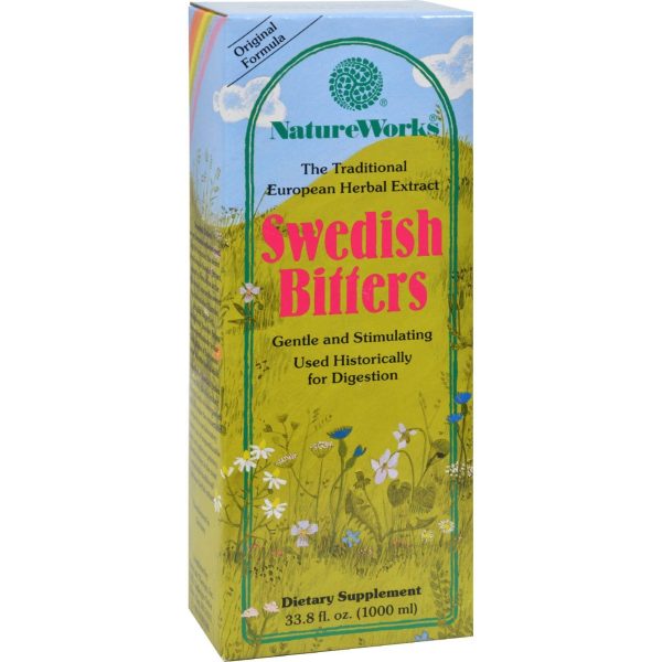 Nature Works Swedish Bitters - 33.8 Fl Oz Online now