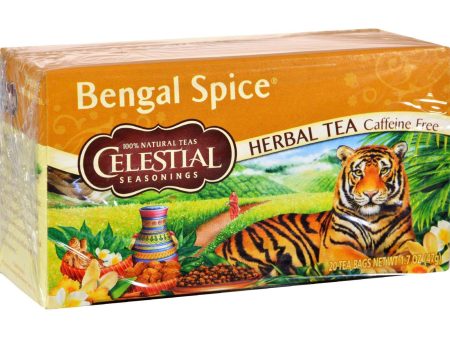 Celestial Seasonings Herbal Tea Caffeine Free Bengal Spice - 20 Tea Bags - Case Of 6 Cheap