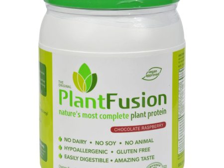 Plantfusion Nature s Most Complete Plant Protein - Chocolate Raspberry - 1 Lb. For Discount