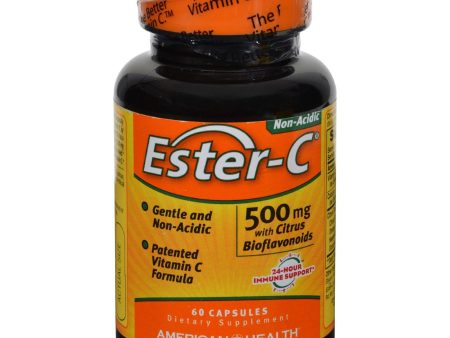 American Health Ester-c With Citrus Bioflavonoids - 500 Mg - 60 Capsules Cheap