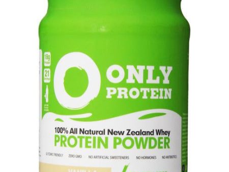 Only Protein Whey Protein - Pure - Vanilla - 1.25 Lb Supply