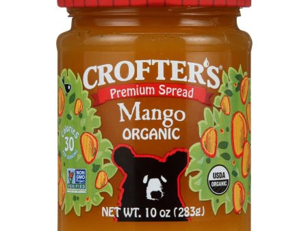 Crofters Fruit Spread - Organic - Premium - Mango - 10 Oz - Case Of 6 Online