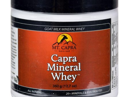 Bernard Jensen Mt. Capra Mineral Whey Powder - 12.7 Oz For Sale