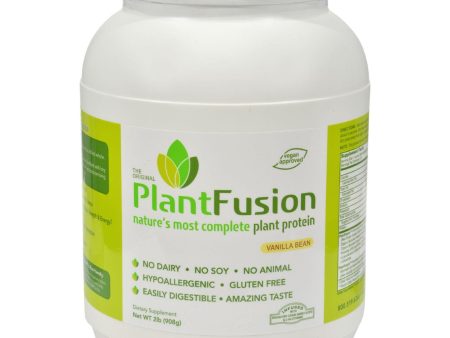 Plantfusion Nature s Most Complete Plant Protein - Vanilla Bean - 2 Lb. Online Hot Sale