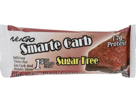 Nugo Nutrition Smarte Carb Bar - Black Cherry - Case Of 12 - 1.76 Oz Hot on Sale