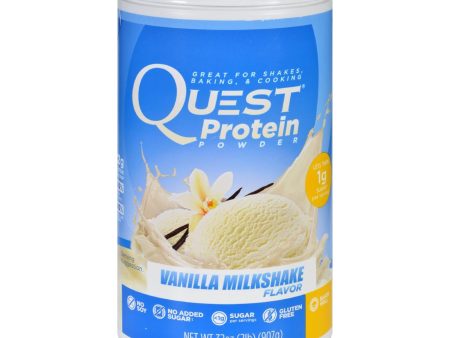 Quest Protein Powder - Vanilla Milkshake - 2 Lb Supply