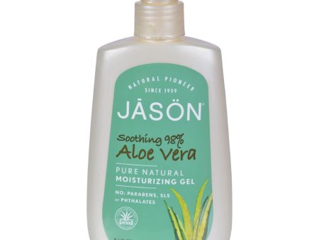 Jason Soothing 98% Aloe Vera Moisturizing Gel - 8 Oz For Discount