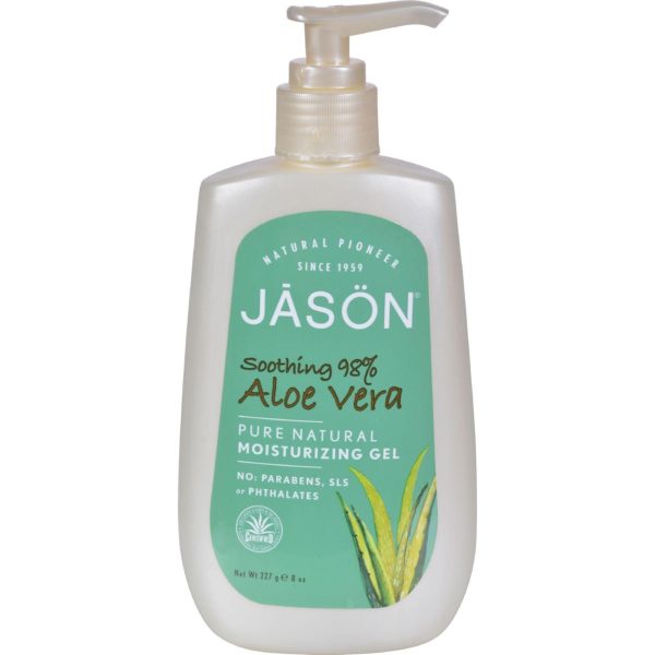 Jason Soothing 98% Aloe Vera Moisturizing Gel - 8 Oz For Discount