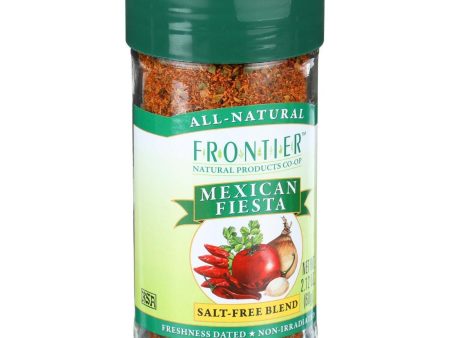 Frontier Herb International Seasoning - Mexican Fiesta - 2.12 Oz For Discount