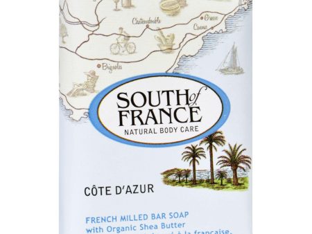 South Of France Bar Soap - Cote Dazur - Travel - 1.5 Oz - Case Of 12 Online