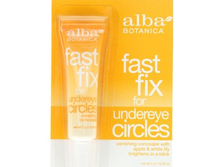 Alba Botanica Fast Fix For Undereye Circles - .25 Oz - Case Of 6 Online now