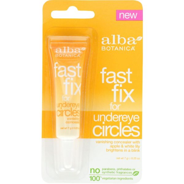 Alba Botanica Fast Fix For Undereye Circles - .25 Oz - Case Of 6 Online now