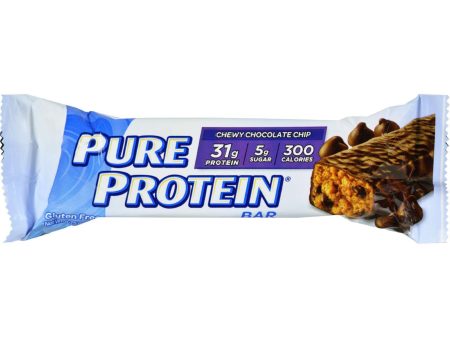 Pure Protein Bar - Chewy Chocolate - Case Of 12 - 78 Grams Discount