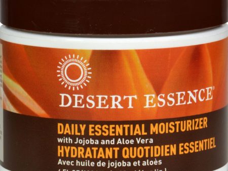 Desert Essence Facial Mositurizer - Daily Essential - 4 Fl Oz Fashion