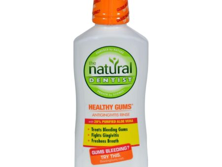 Natural Dentist Daily Healthy Gums Antigingivitis Rinse Orange Zest - 16 Fl Oz Sale