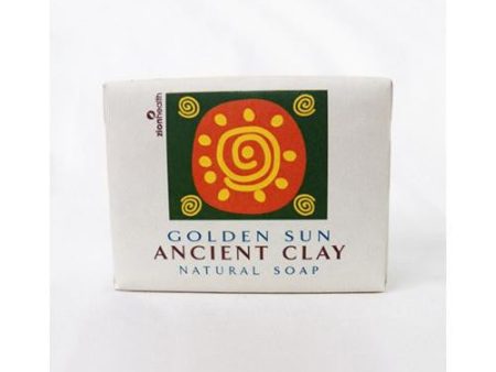 Zion Health Clay Bar Soap - Golden Sun - 10.5 Oz Online Hot Sale