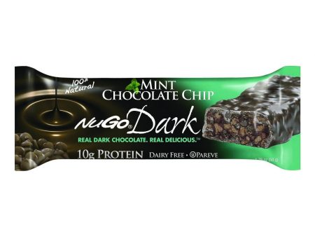 Nugo Nutrition Bar - Dark - Mint Chocolate Chip - 1.76 Oz - Case Of 12 For Sale