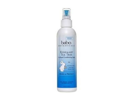 Babo Botanicals Lice Repel Conditioning Spray Rosemary - 8 Fl Oz Supply