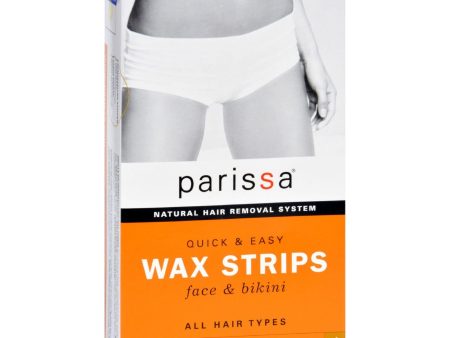 Parissa Wax Strips Face And Bikini - 16 Strips For Cheap