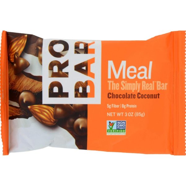 Probar Organic Chocolate Coconut Bar - Case Of 12 - 3 Oz For Cheap