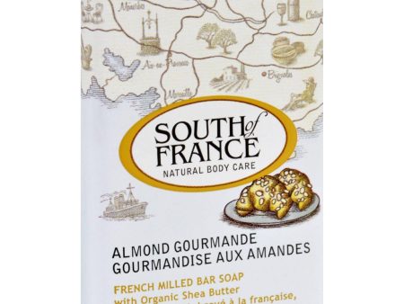 South Of France Bar Soap - Almond Gourmande - Travel - 1.5 Oz - Case Of 12 Online Hot Sale