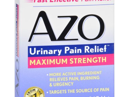 Azo Urinary Pain Relief - 24 Tablets Cheap