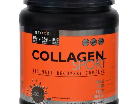 Neocell Laboratories Collagen Sport Ultimate Recovery Complex - Belgian Chocolate - 1.49 Lb. Supply