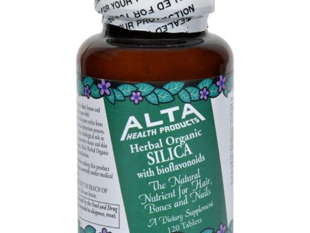 Alta Health Products Silica With Bioflavonoids - 500 Mg - 120 Tablets Online Sale