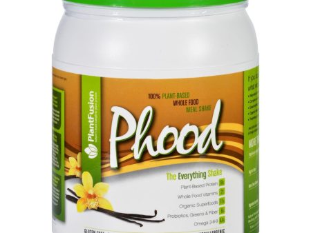 Plantfusion Phood Shake - Powder - Vanilla - 15.9 Oz Supply