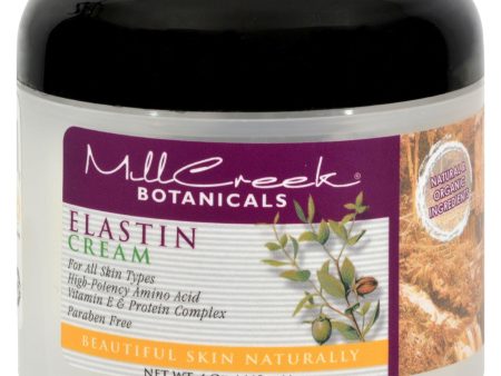 Mill Creek Botanicals Elastin Cream - 4 Oz Supply