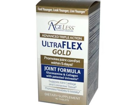 Ageless Foundation Ultraflex Gold Joint Formula- 90 Capsules For Cheap