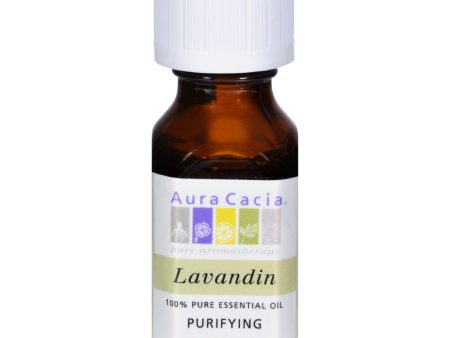 Aura Cacia Pure Essential Oil Lavandin - 0.5 Fl Oz on Sale