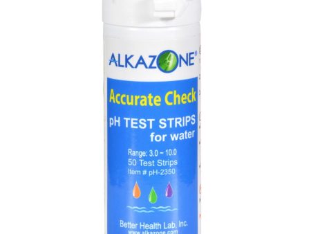 Alkazone Accurate Check Ph Test Strips For Water - 50 Strips Hot on Sale