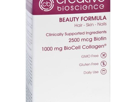 Creative Bioscience Beauty Formula - 60 Vegetarian Capsules Discount