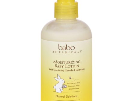 Babo Botanicals Oatmilk Calendula Moisturizing Baby Lotion - 8 Fl Oz For Cheap