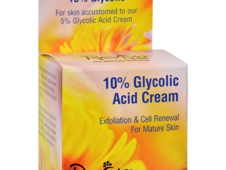 Reviva Labs 10% Glycolic Acid Renaissance Cream - 1.5 Oz Hot on Sale