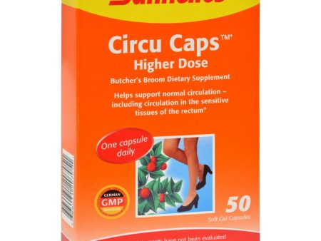 Sanhelios Circu Caps - 50 Softgel Capsules For Cheap