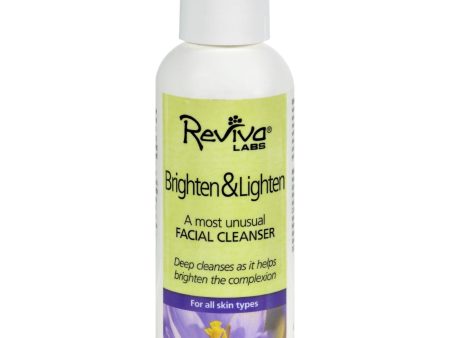 Reviva Labs Facial Cleanser Brighten And Lighten - 4 Fl Oz Cheap