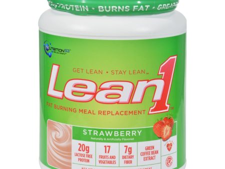 Nutrition53 Weight Loss Shake Lean 1 Strawberry - 1.7 Lbs Hot on Sale