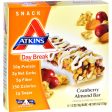 Atkins Day Break Bar Cranberry Almond - 5 Bars on Sale