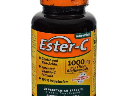 American Health Ester-c With Citrus Bioflavonoids - 1000 Mg - 90 Vegetarian Tablets on Sale