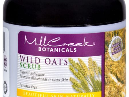 Mill Creek Botanicals Wild Oats Scrub - 4 Oz Discount