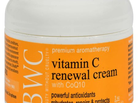 Beauty Without Cruelty Renewal Cream Vitamin C With Coq10 - 2 Oz Fashion