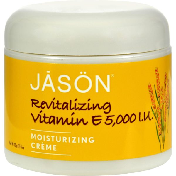 Jason Moisturizing Creme Revitalizing Vitamin E - 5000 Iu - 4 Oz Fashion